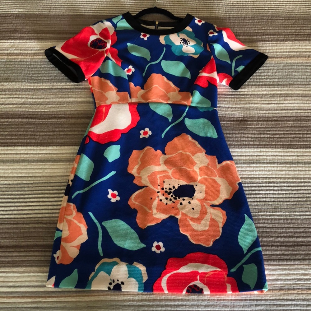 Kate Spade Artsy Floral Jacquard Dress